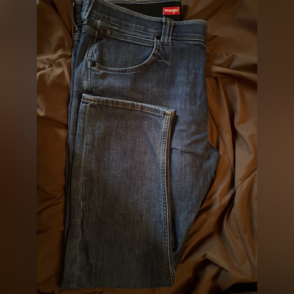 Classic Blue Denim Jeans men’s wranglers